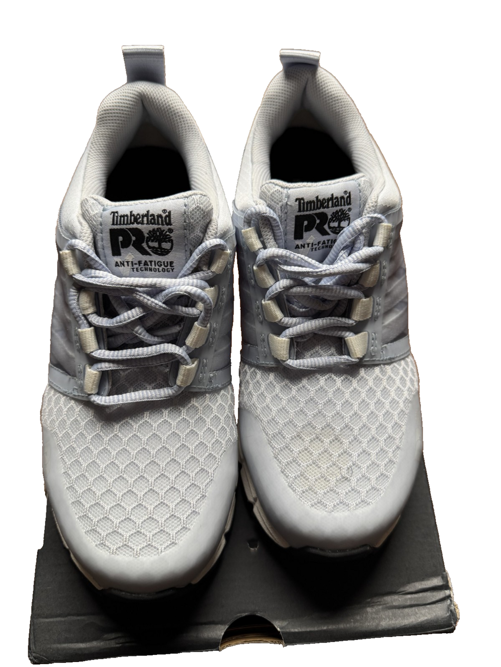 Timberland PRO Radius Shoes Womens Size 5.5M Gray Composite Safety Toe Work